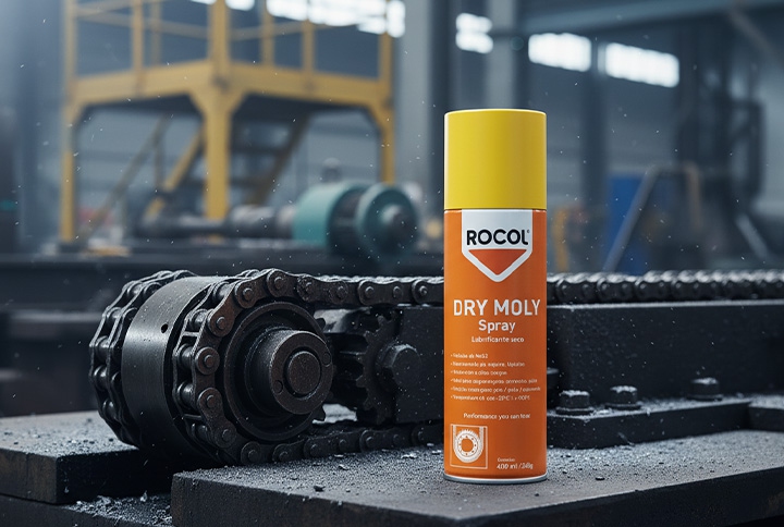 ROCOL Dry Moly: O Lubrificante Seco de Alta Performance para Condi&ccedil;&otilde;es Extremas