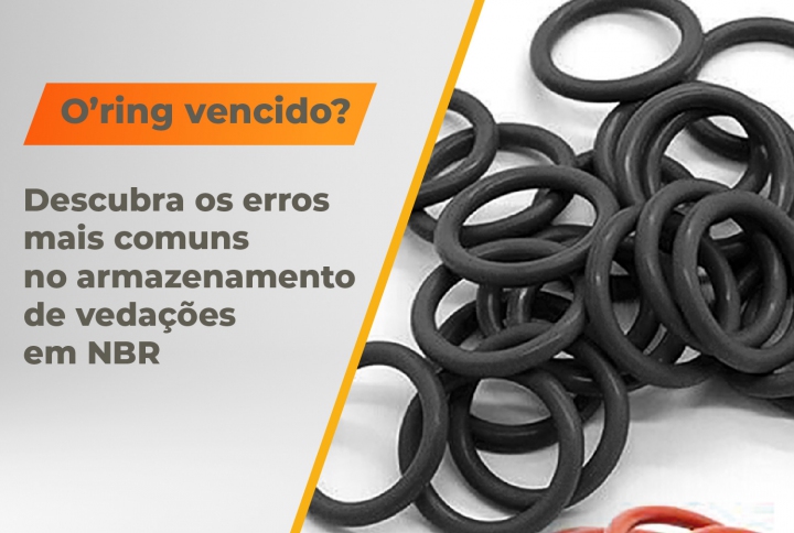 Descubra os erros mais comuns no armazenamento de veda&ccedil;&otilde;es em NBR
